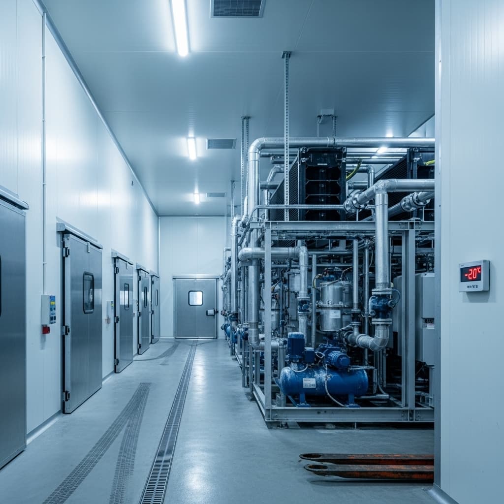 Cold Rooms with Compressor Rack System